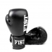 Fist Sparingo bokso pirštinės, naturalios odos, juodos